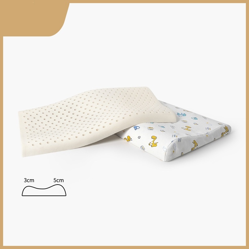 Детская латексная подушка для детей до 2 лет