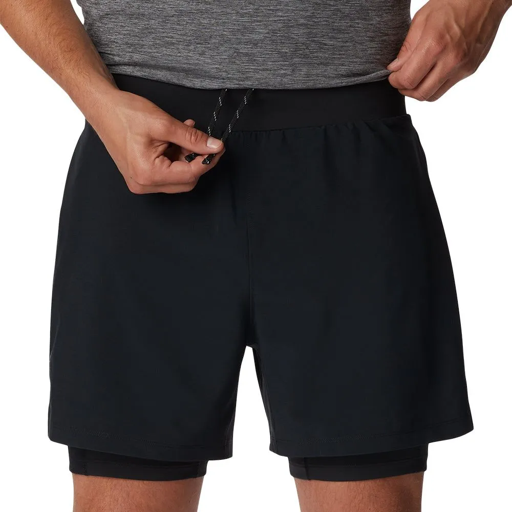 COLUMBIA Men Trail Running Shorts Endless Trail™ 2-In-1 Black - CO399AP834EHTH