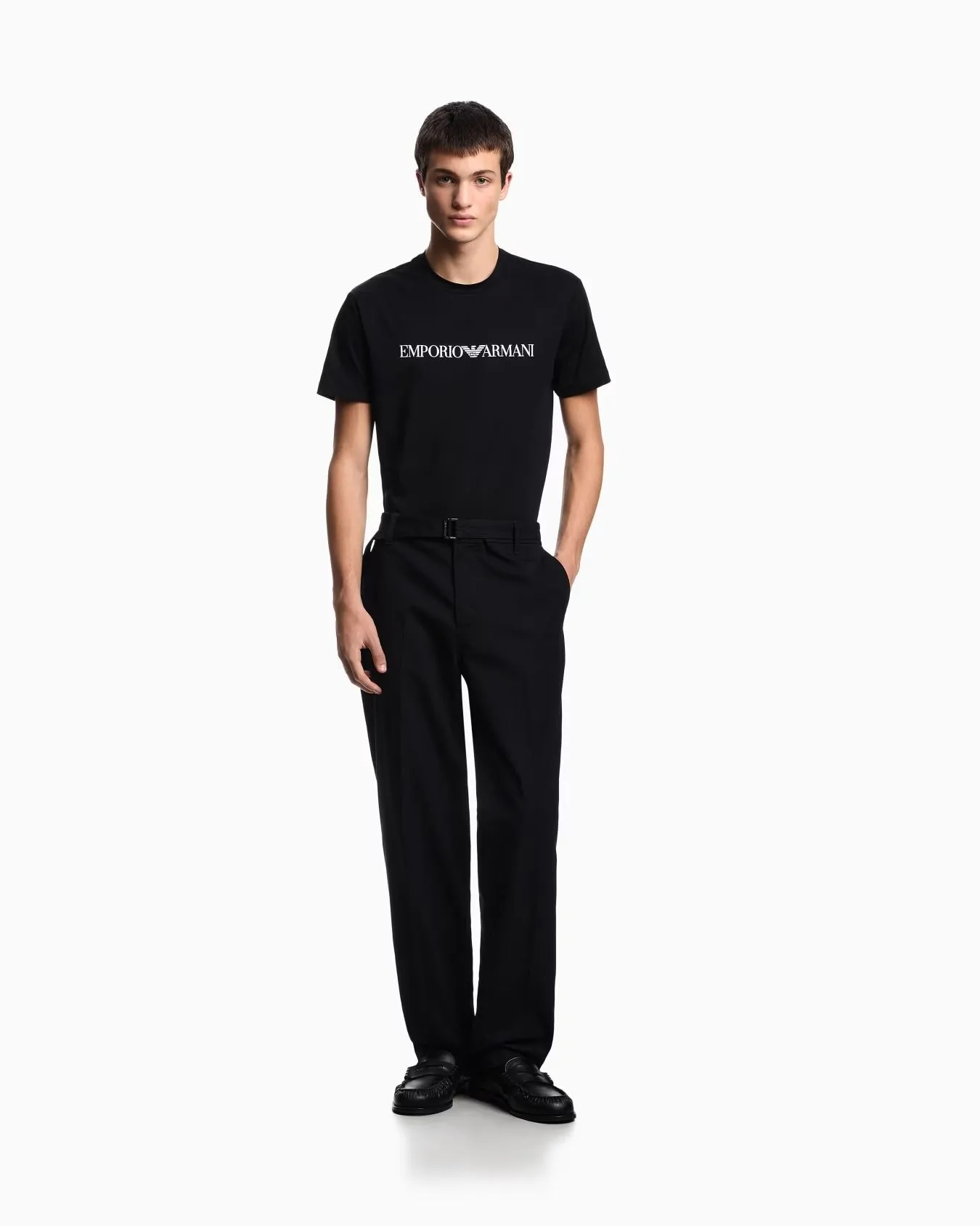 EMPORIO ARMANI Tee Men 8N1TN5-1JPZZ-0021 Black