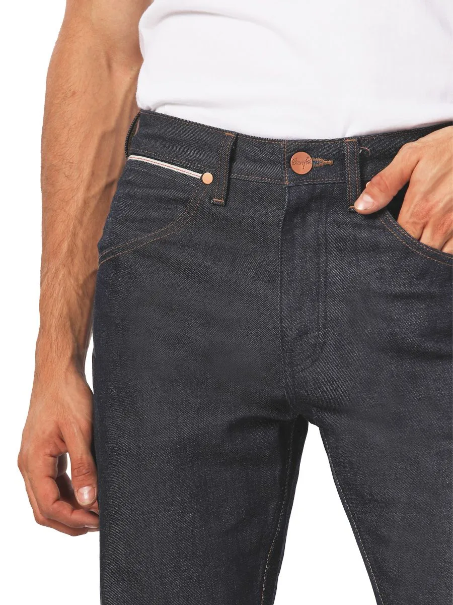 WRANGLER Men's Jeans Legend Of Wrangler Collection Mid MWZ Fit Raw Denim