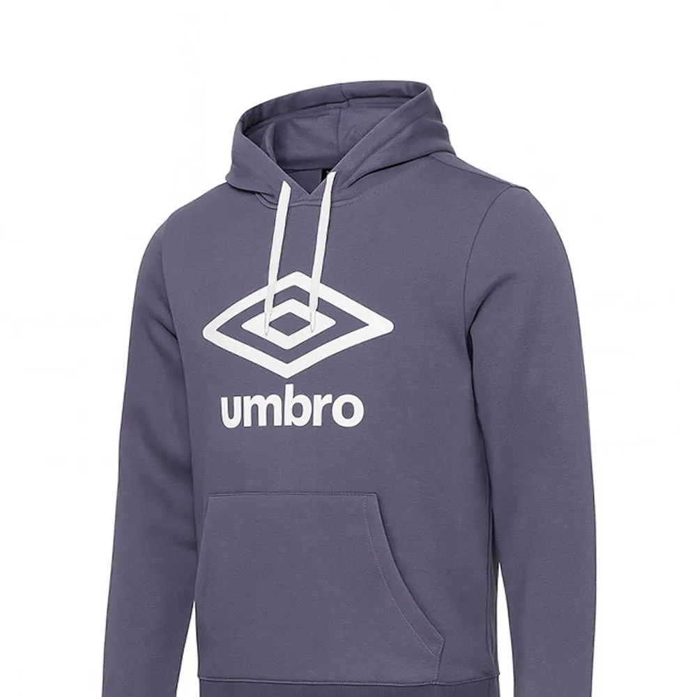 UMBRO Large Logo Men Hoodie Grey - UM126AP068EOTH