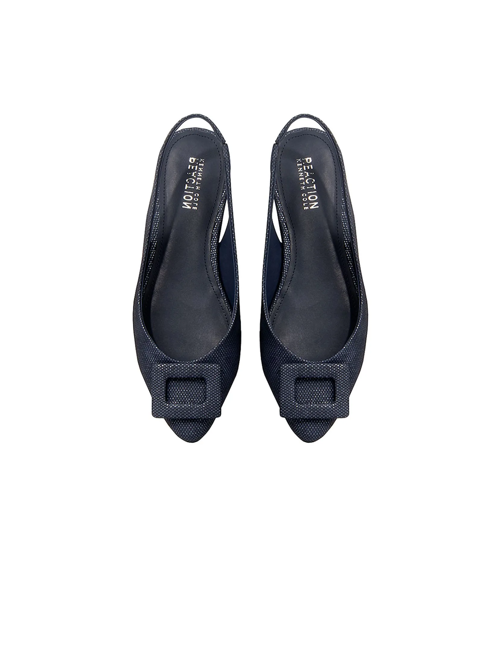 KENNETH COLE WOMEN FLATS LINTON BUCKLE / BLUE