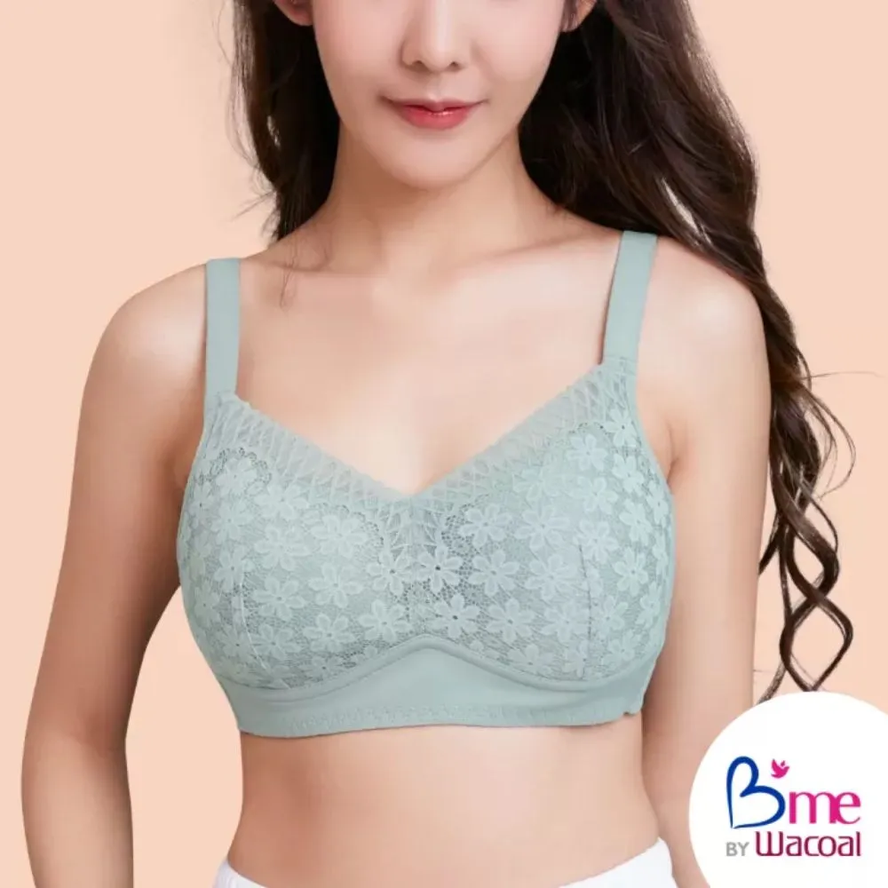 B'ME Non-Wire Bra Model ME1K09 green