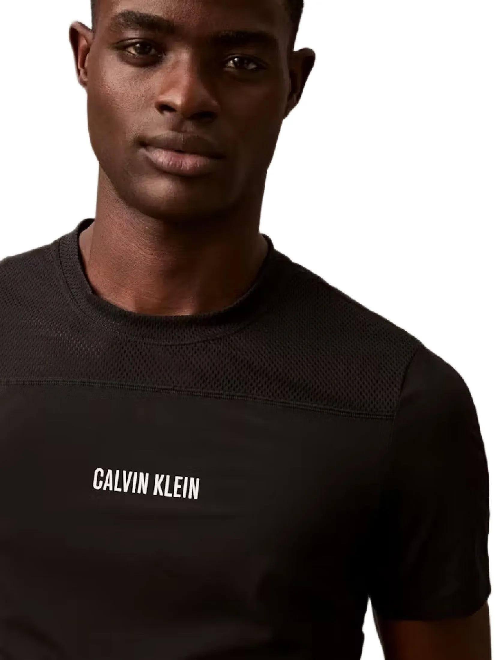 CALVIN KLEIN Men's Intense Power Gym T-Shirt Black