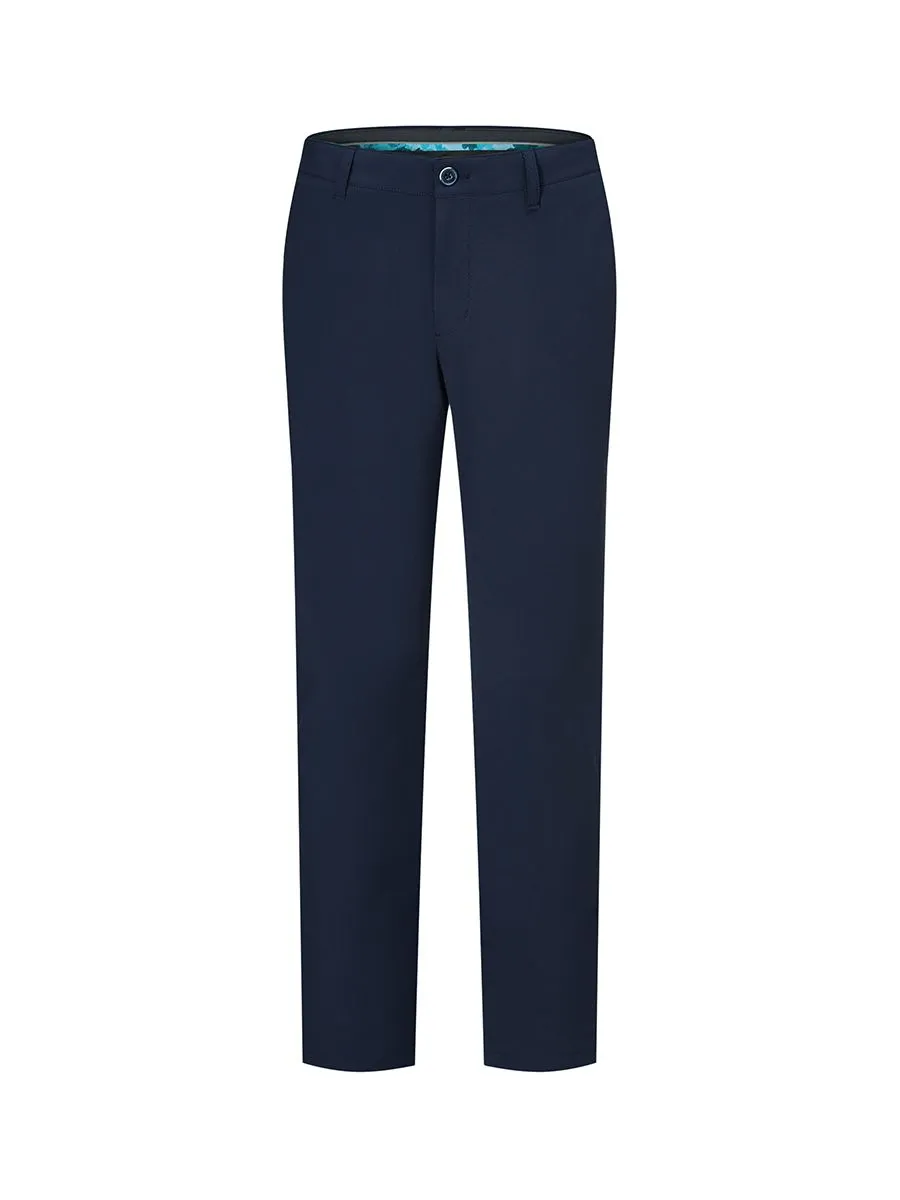 G2000 Men Clothing Sweat Wicking Multi-Way Stretch Casual Pants Extra Slim Fit - Navy