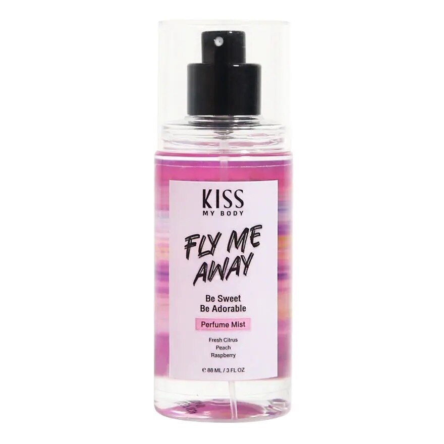 Kiss My Body Perfume Mist Fly Me Away 88 Ml. น้ำหอม สเปรย์น้ำหอม