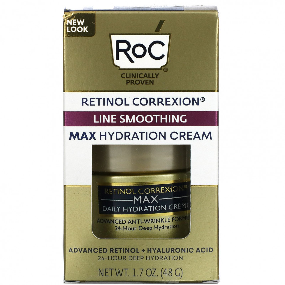 RoC, Retinol Correxion, Max Hydration Cream, 1.7 oz (48 g)