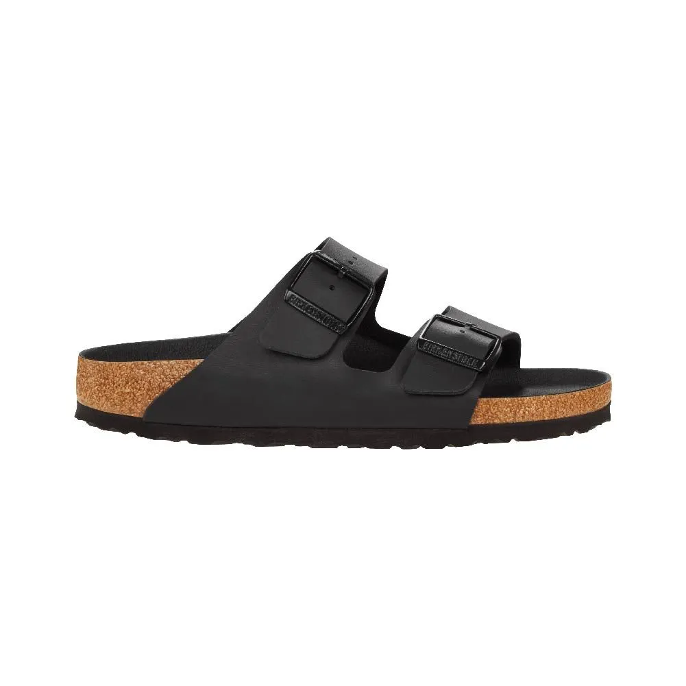 BIRKENSTOCK BLACK ARIZONA BIRKO-FLOR TRIPLES