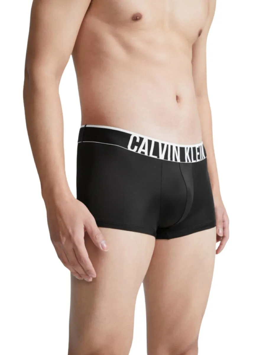 CALVIN KLEIN Men's Intense Power Micro Cooling Low Rise Draw Black