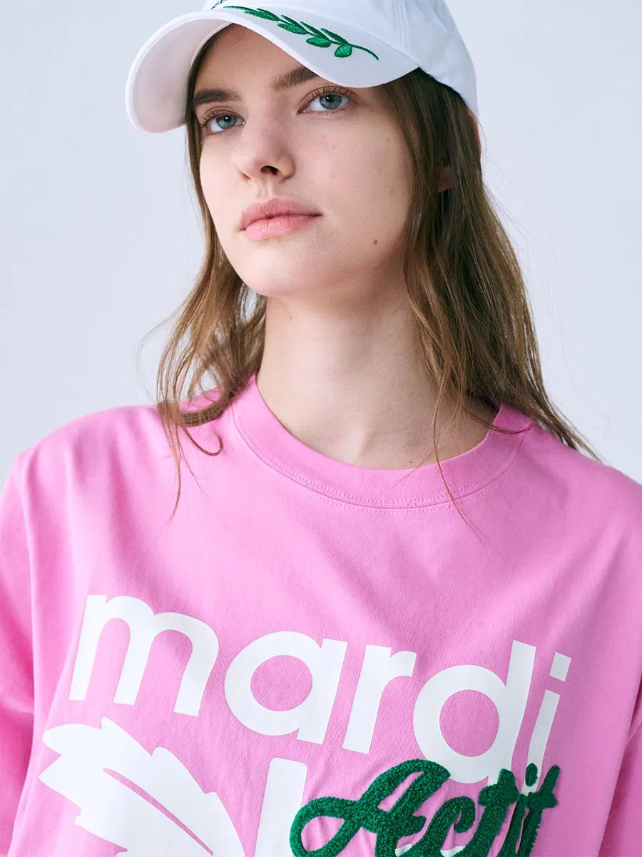 MARDI MERCREDI ACTIF T-Shirt Actif Bloommardi Pink Green F
