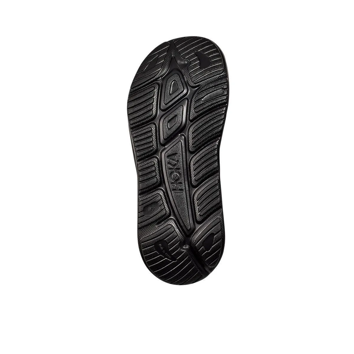 HOKA Unisex Sandals Ora Athletic Slide Black - HO229SH726DZTH