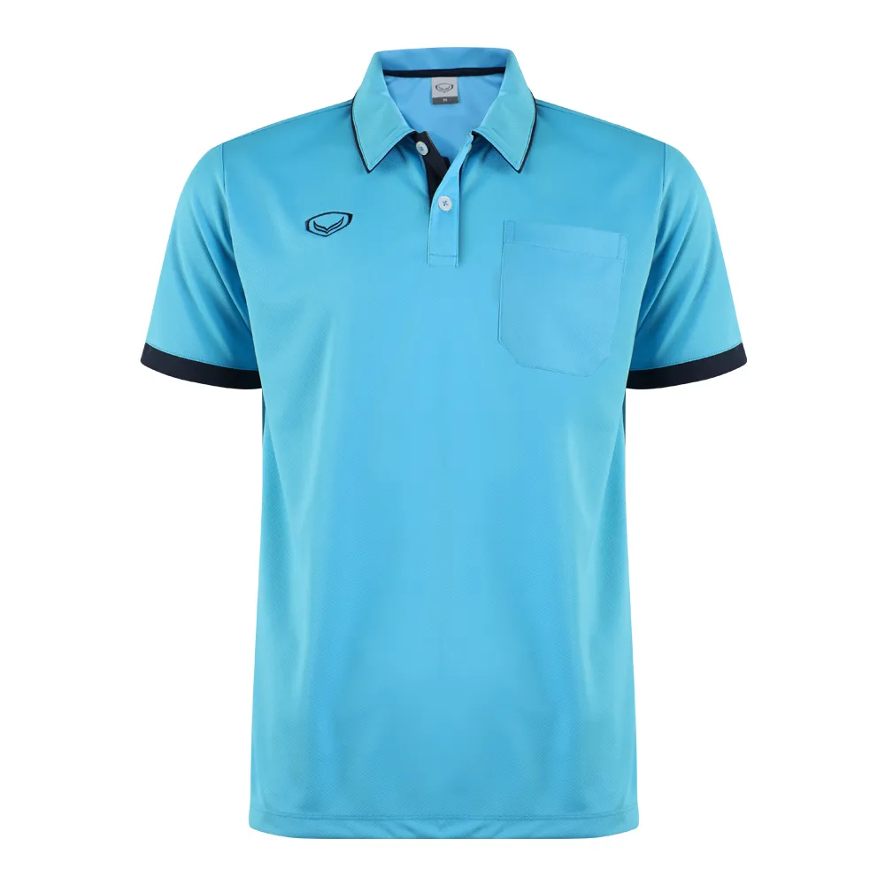 GRAND SPORT Light blue Men's polo shirt (012582)