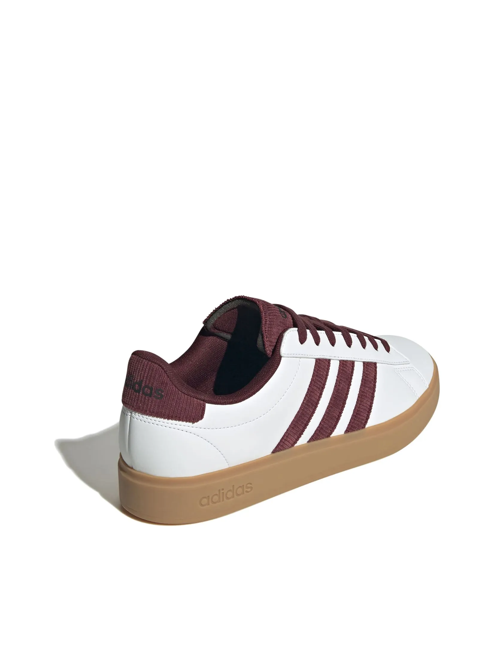 ADIDAS Men Sneakers Grand Court 2.0 IH4803 Cloud White / Shadow Red / Gum 3
