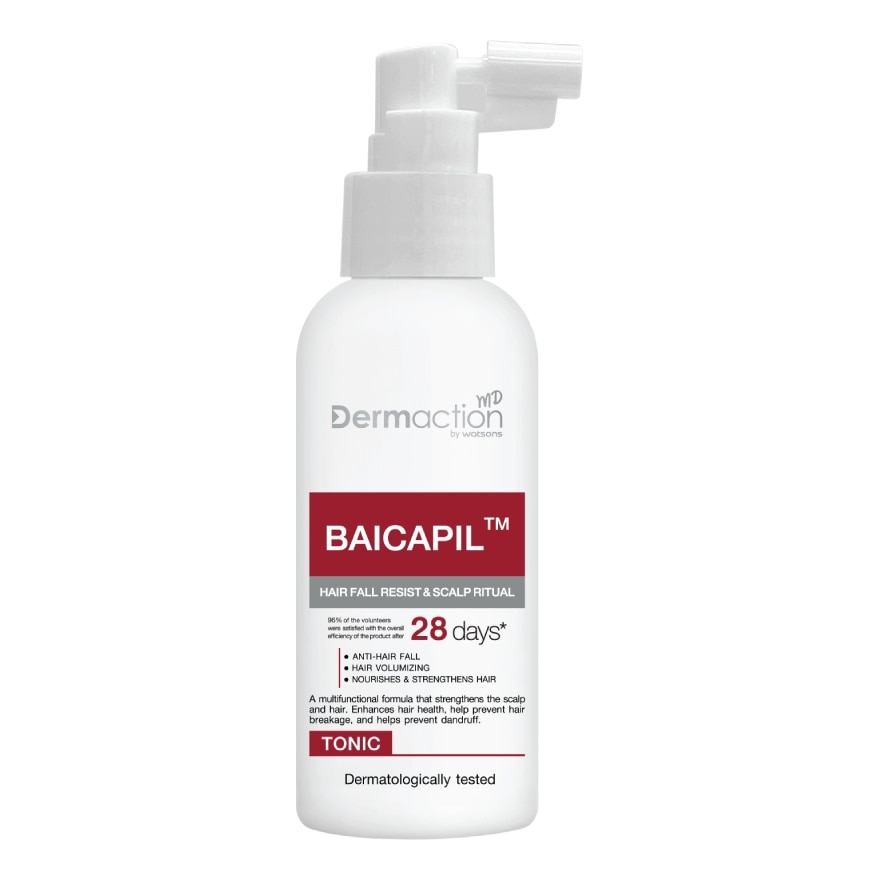 Dermaction by Watsons Hair Fall Resist  Scalp Ritual Tonic 100ml.