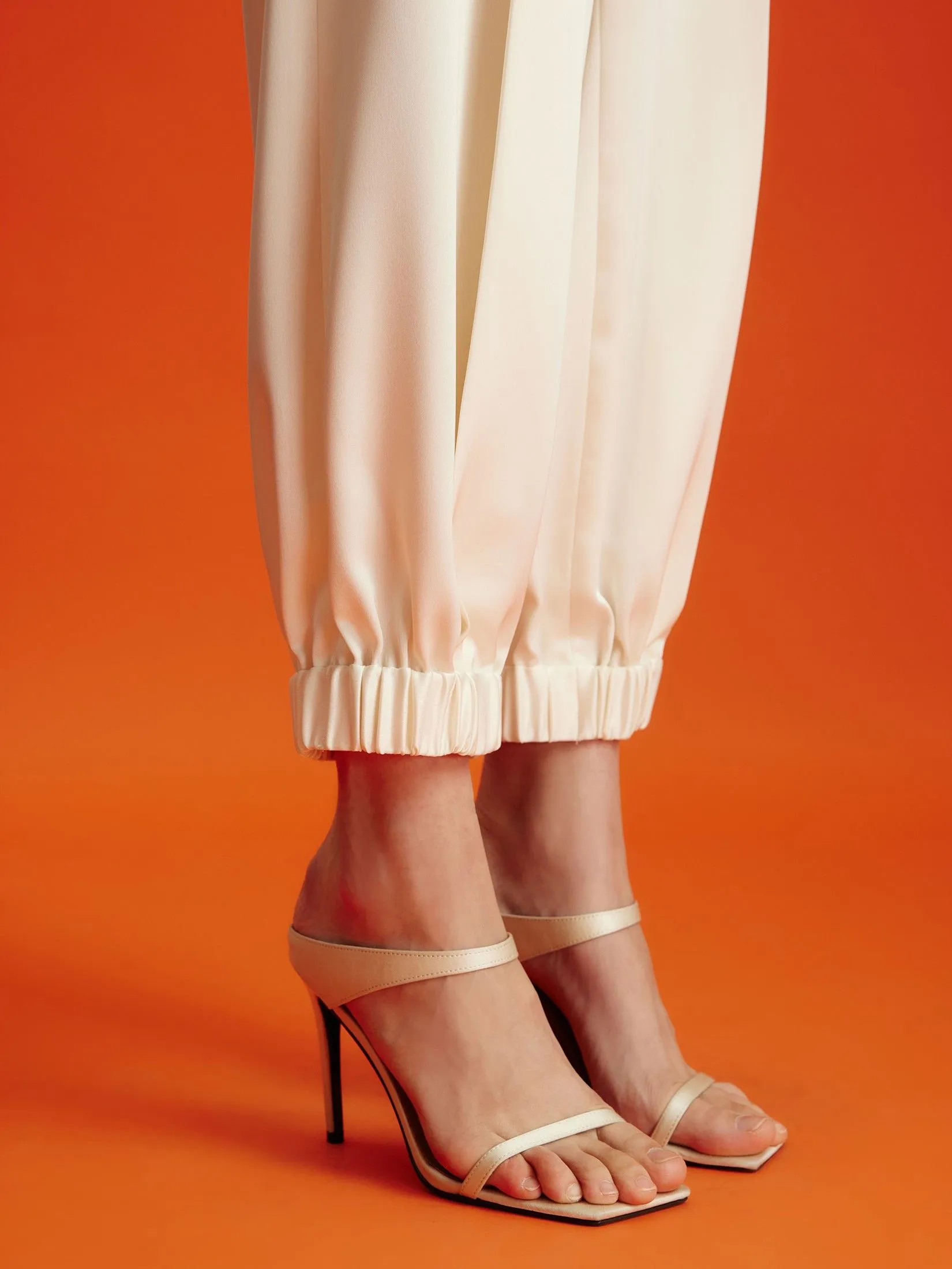 ASAVA (AW24 )Claudette Tapered Women Pants White