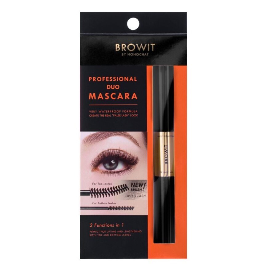 Browit Professional Duo Mascara 4+4g. Sexy Black
