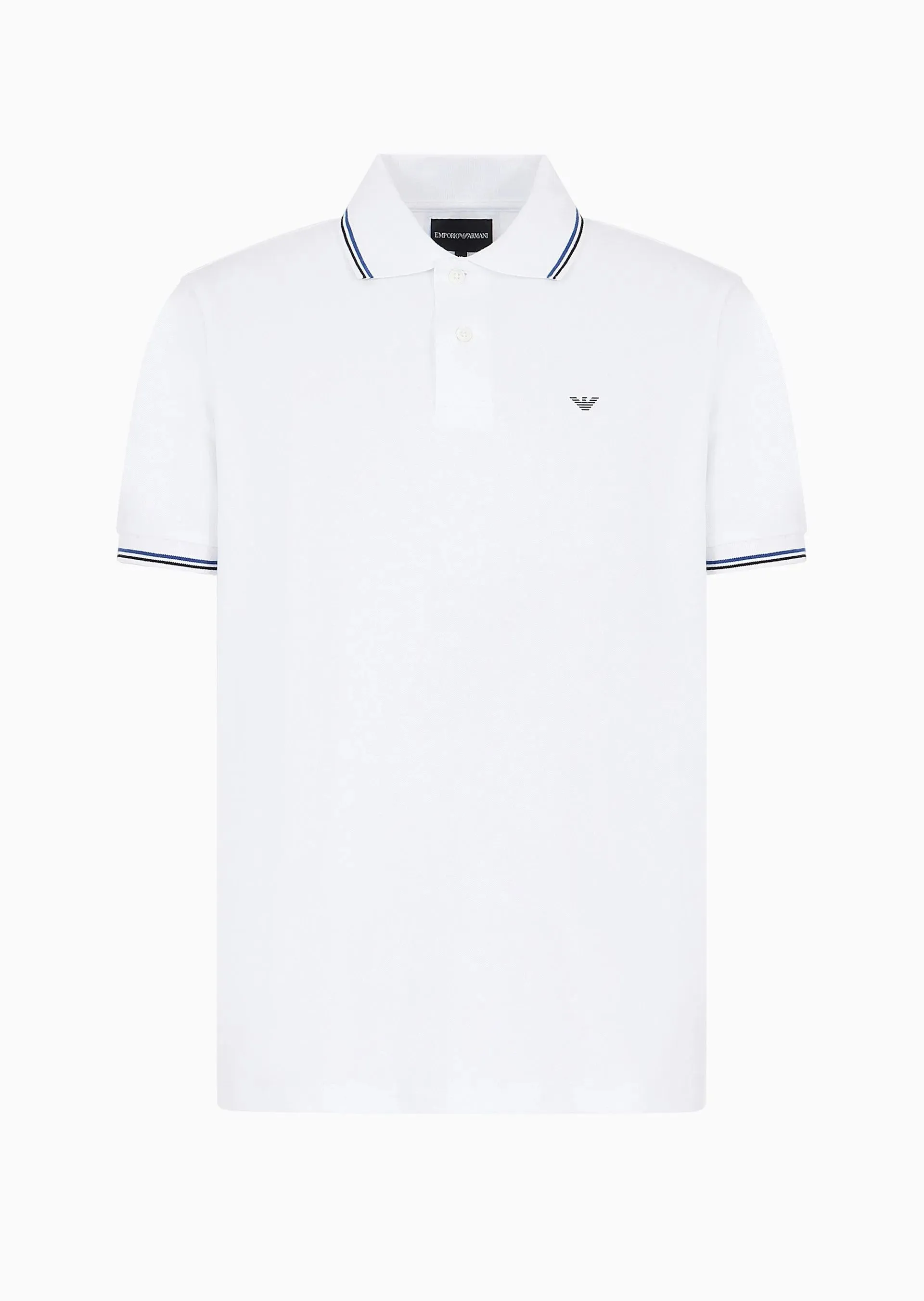 EMPORIO ARMANI Polo Mens 8N1FB3-1JPTZ-0100 White