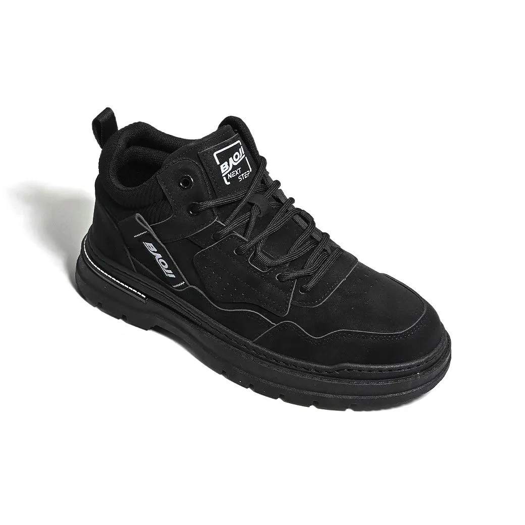 BAOJI Men's Lifestyle Sneakers – Model BRM1005 - Black
