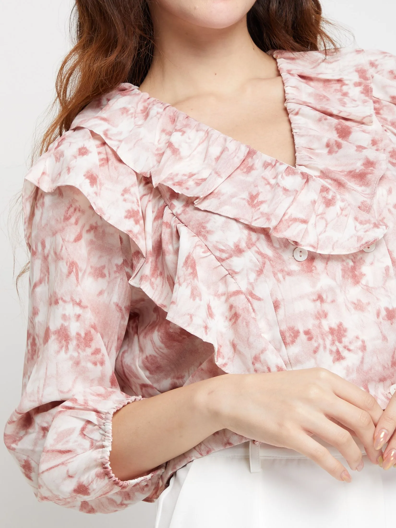 LOLITA Women Blouse Long Sleeves Print