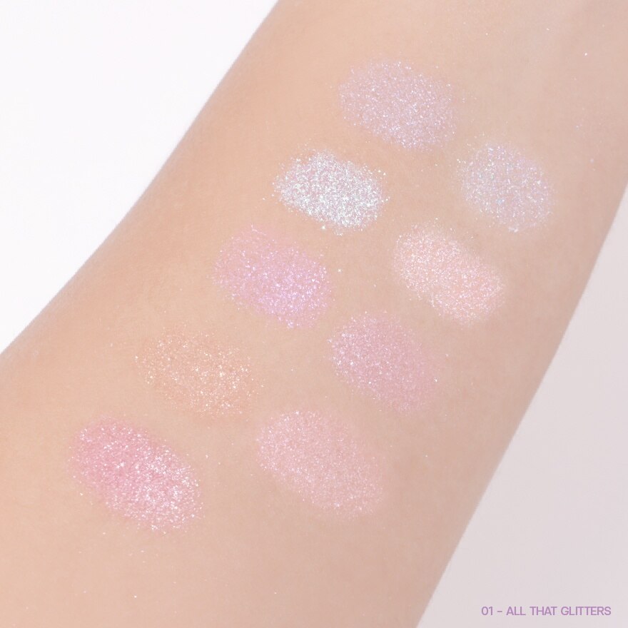 #Meilinda Chiffon Ribbon Eye Palette 01