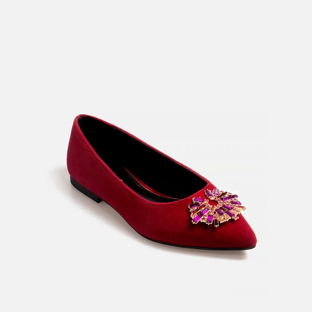 KENNETH COLE GAYA STARBURST/WINE