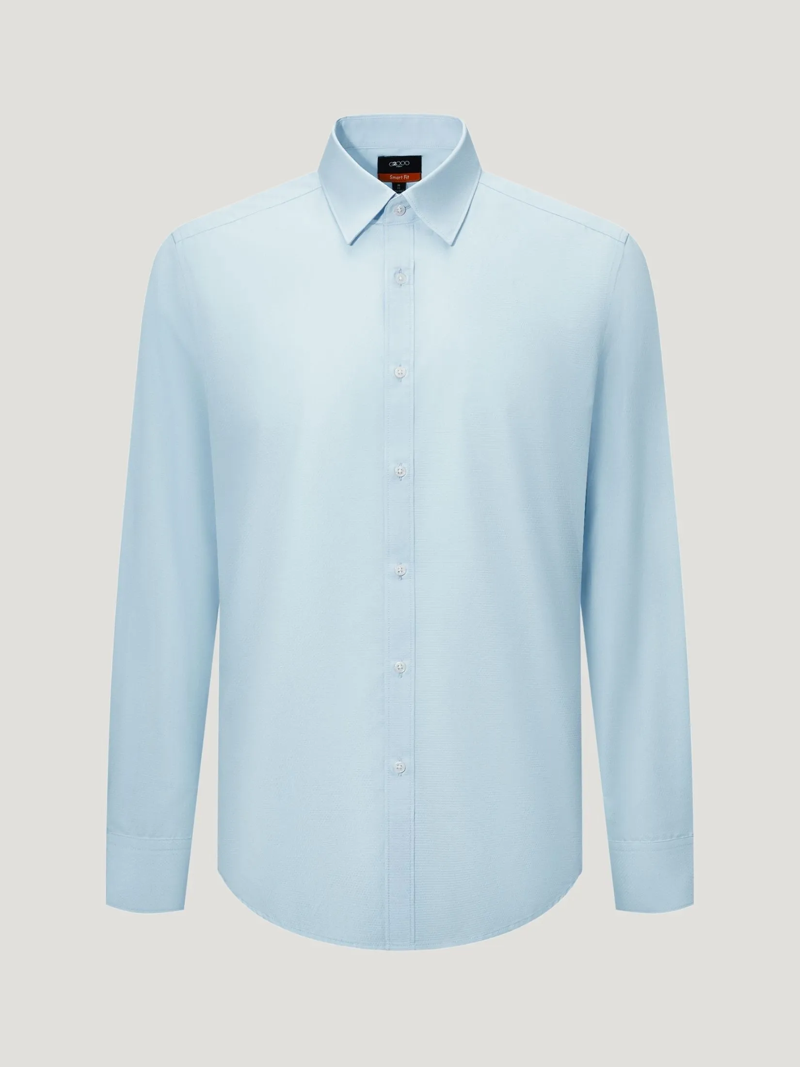 G2000 Men Clothing Easy Care Cotton Blend Shirt  Smart Fit - Blue