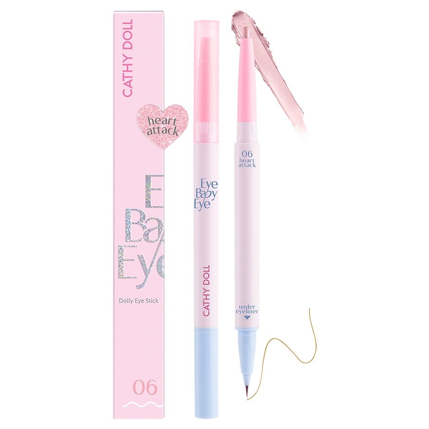Cathy Doll Eye Baby Eye Dolly Stick 06 - 01 Snow Ball