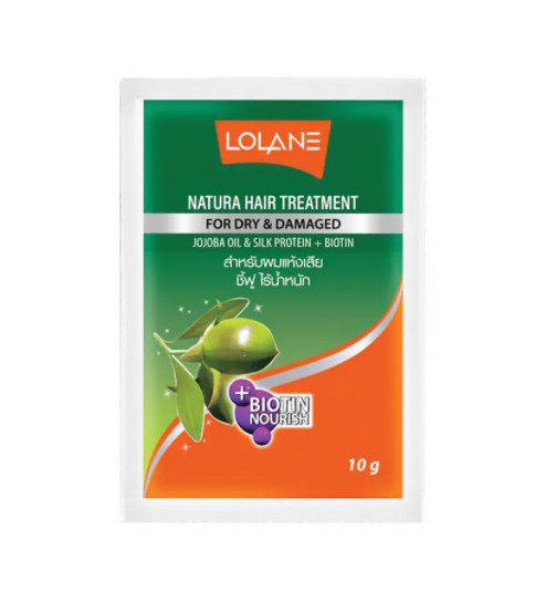 Маска с маслом жожоба и протеинами Natura Lolane 10 мл