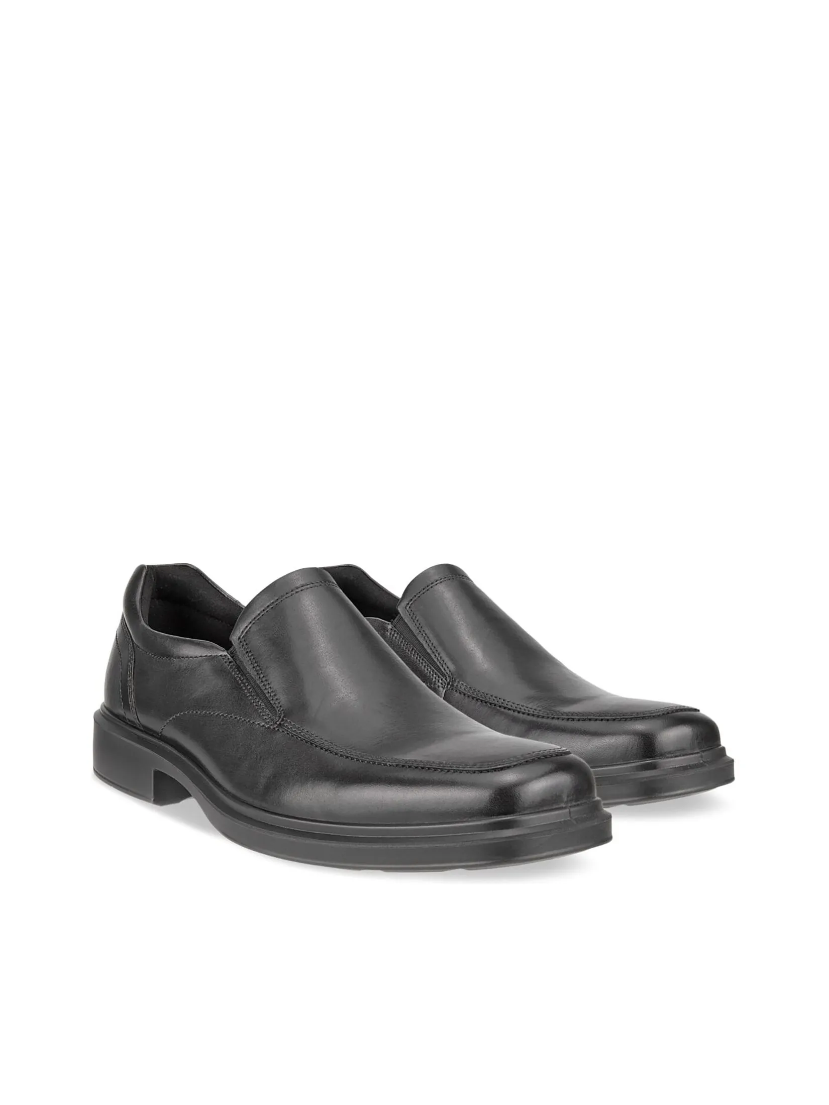 ECCO Men Leather Shoes Helsinki 2 Black Santiago Black