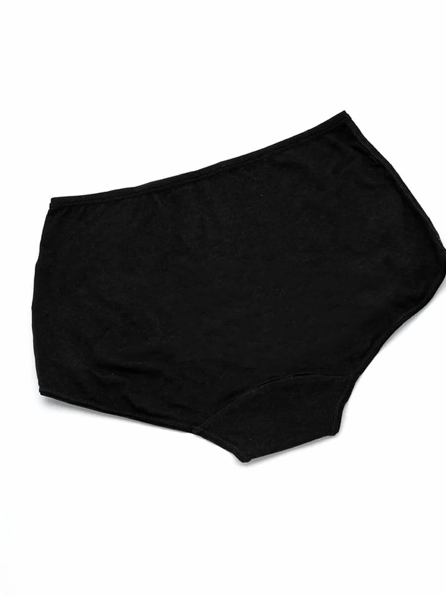 SABINA Forever Young GOLD Woman High Waisted Panty - Black