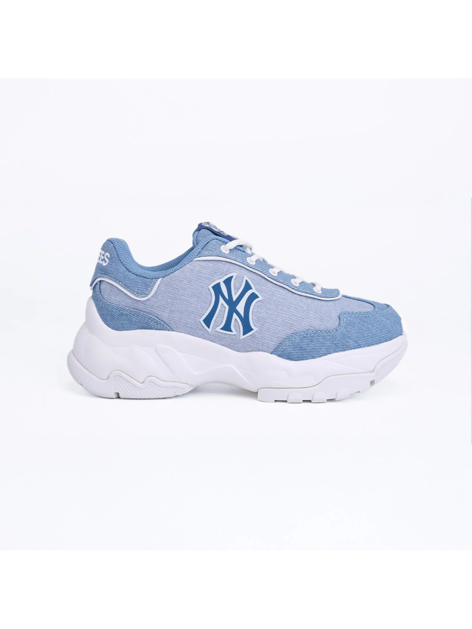 MLB Unisex Bigball Chunky Denim Small Logo (Sl) Model 3ASHD075N 50BLS Blue