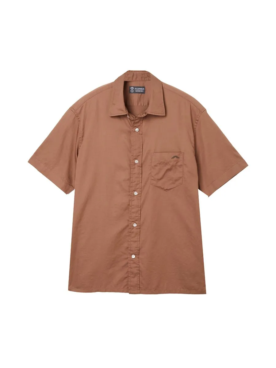 ALUMNUS Men Shirt Short Sleeve Collared