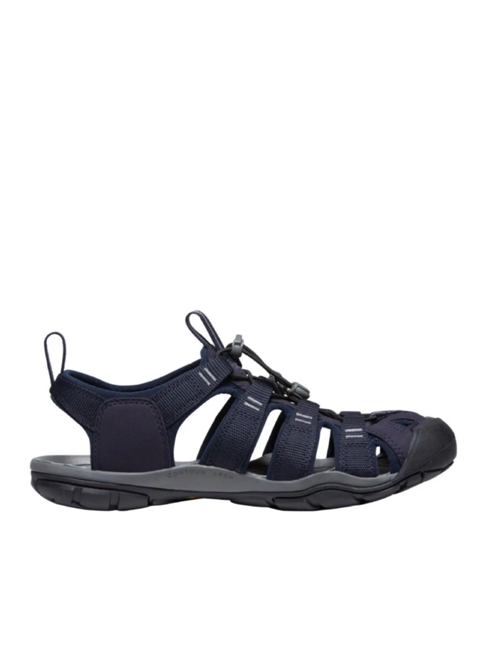 KEEN Men's Sandals CLEARWATER CNX (SKY CAPTAIN/BLACK)