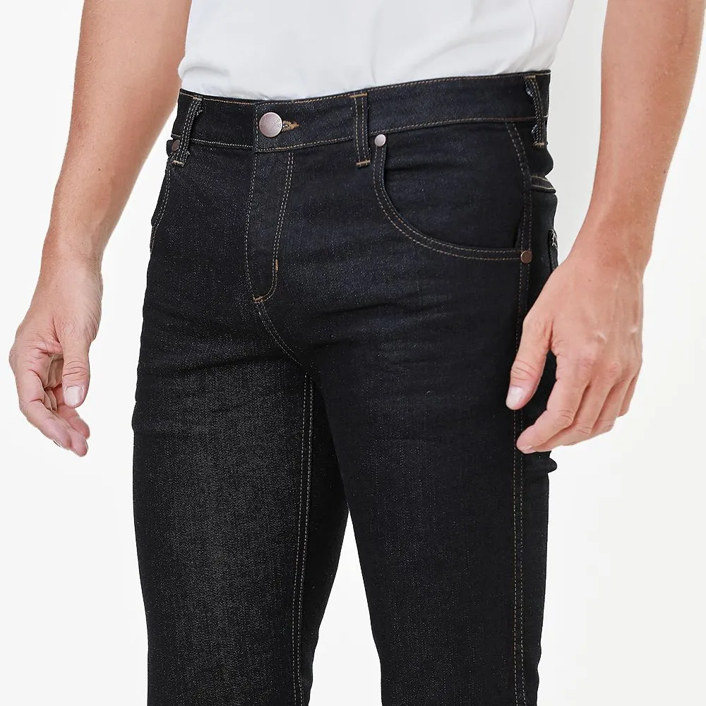 WRANGLER MEN'S JEANS WR WR84Z114 NAVY BLUE Low-waist slim fit (SPENCER)