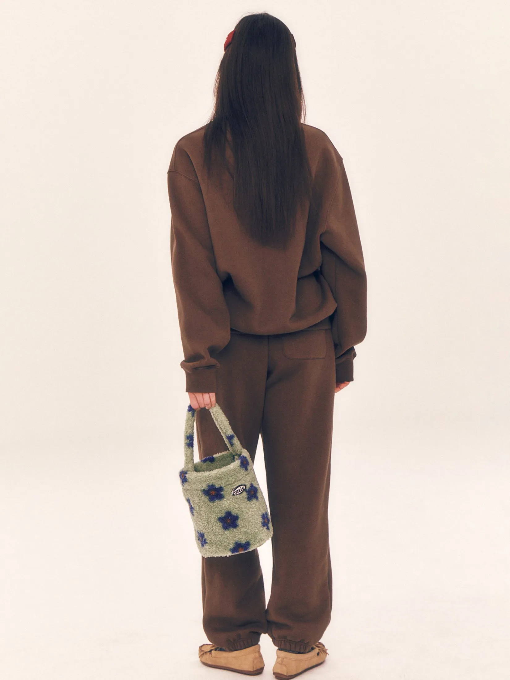 EMIS Unisex Sweat Shirt Ess Heavy Brown