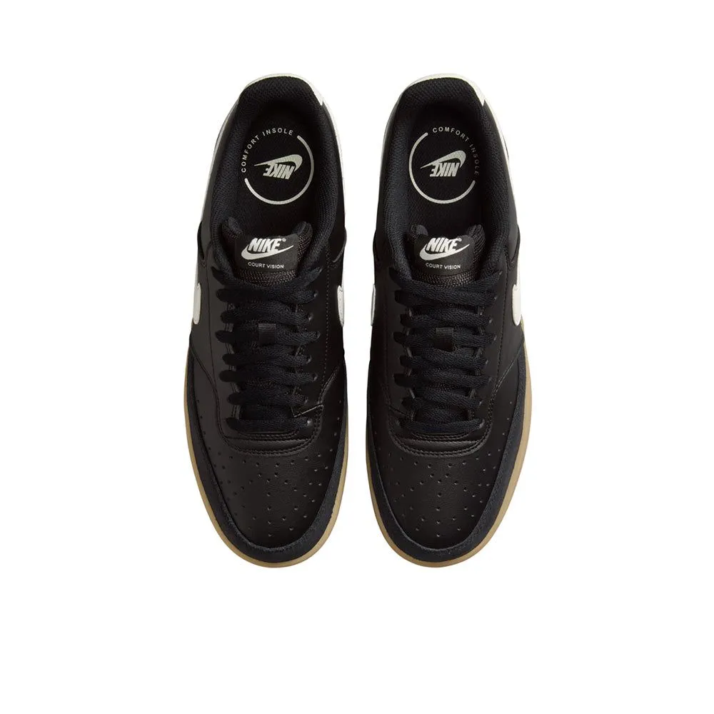 NIKE Court Vision Low Men Casual Shoes Black - NI083SH661EOTH