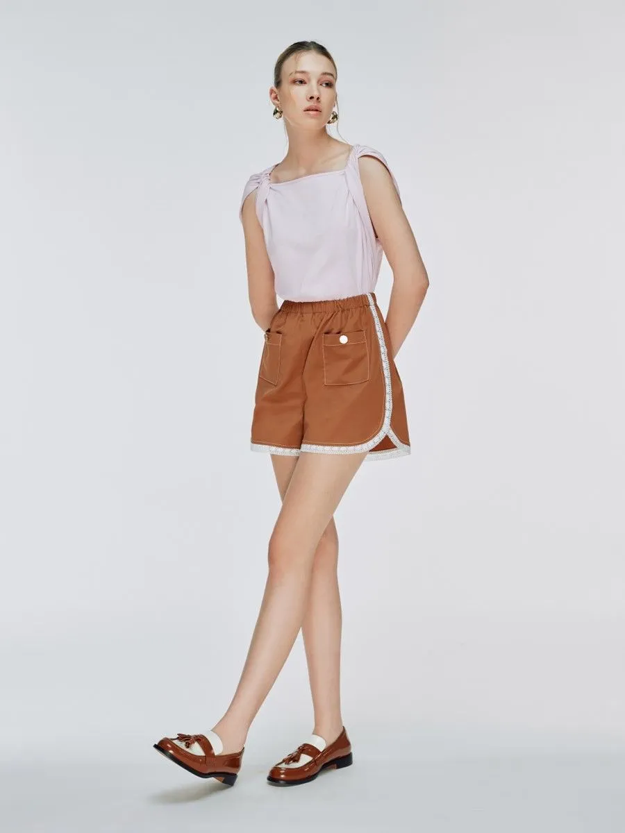 ASV (SS24) Renata Sport Women Shorts Brown