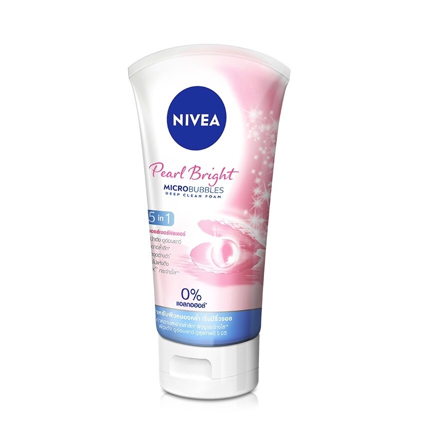 Nivea Pearl Bright 5in1 Moisture Filler Foam 100 G.