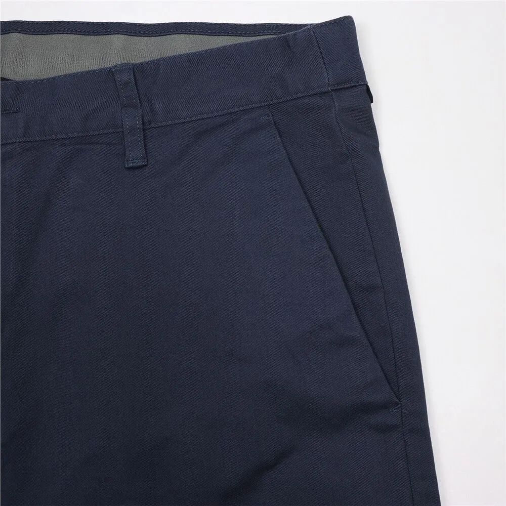 GIORDANO Blue Men's Low rise Slim Taper Super Stretch Pants