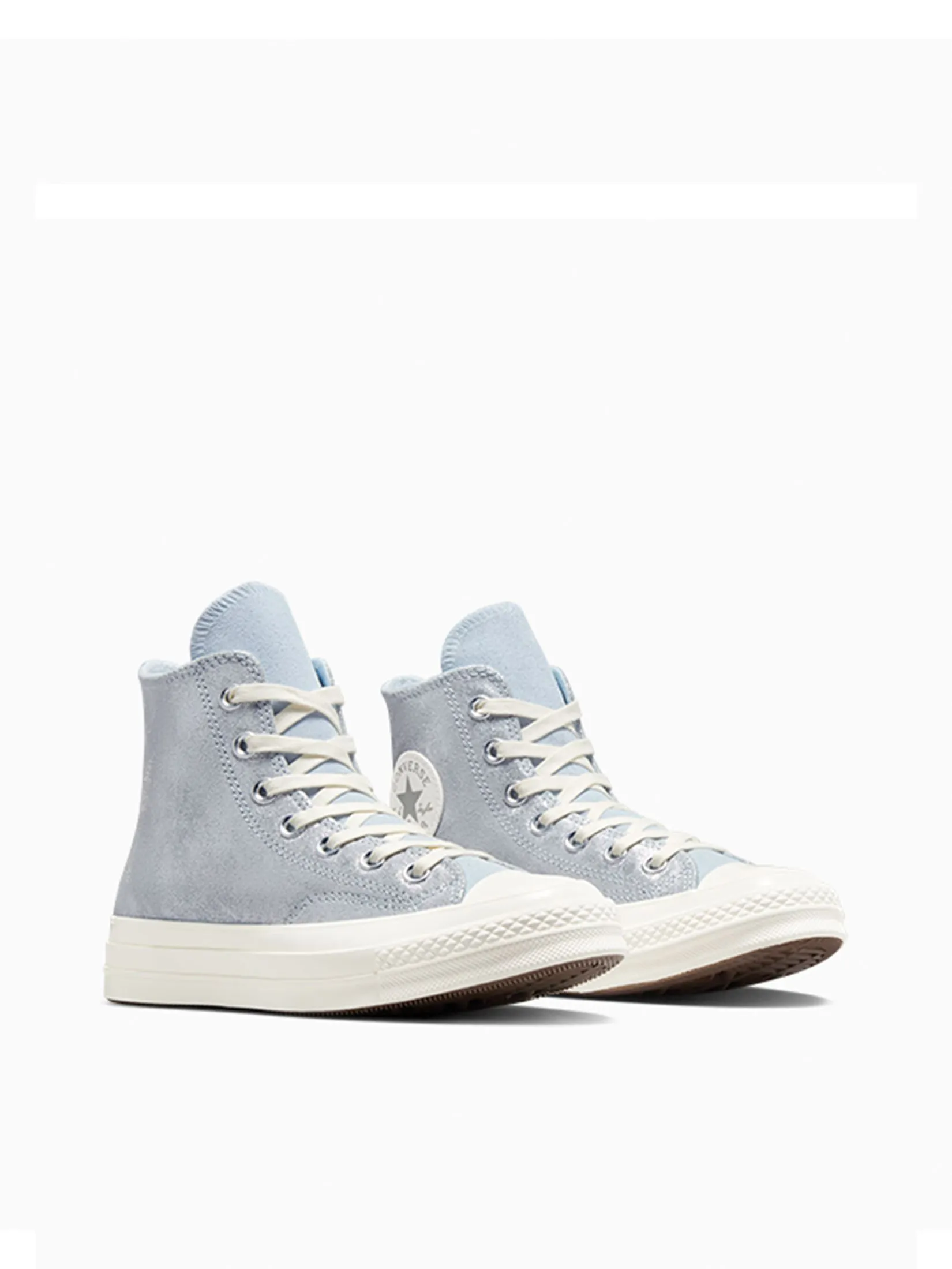 CONVERSE Women Sneakers Chuck 70 Pretty Patina Hi Silver/Blue