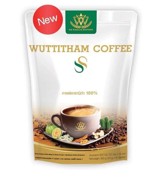 Кофейный напиток с пребиотиками для детокса Wuttitham 300 гр