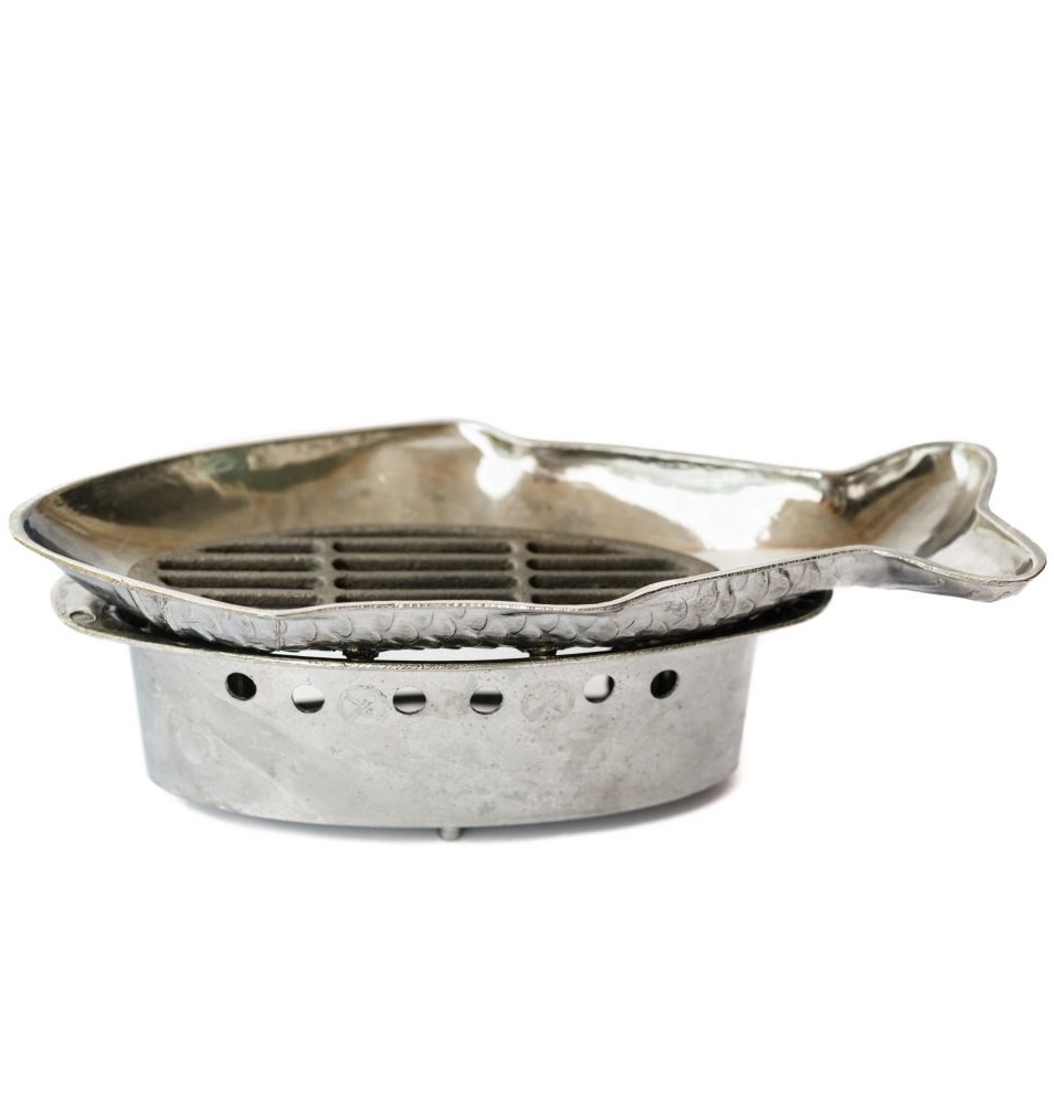 Аутентичная кастрюля - жаровня для рыбы на углях по-тайски