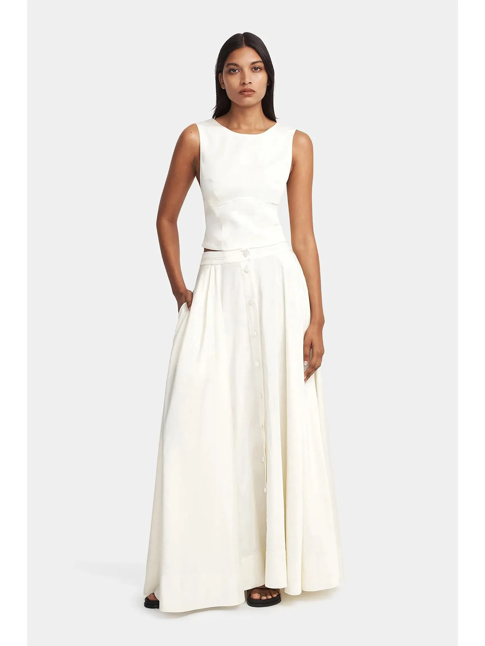 HANSEN & GRETEL Women Maxi Skirt Mana