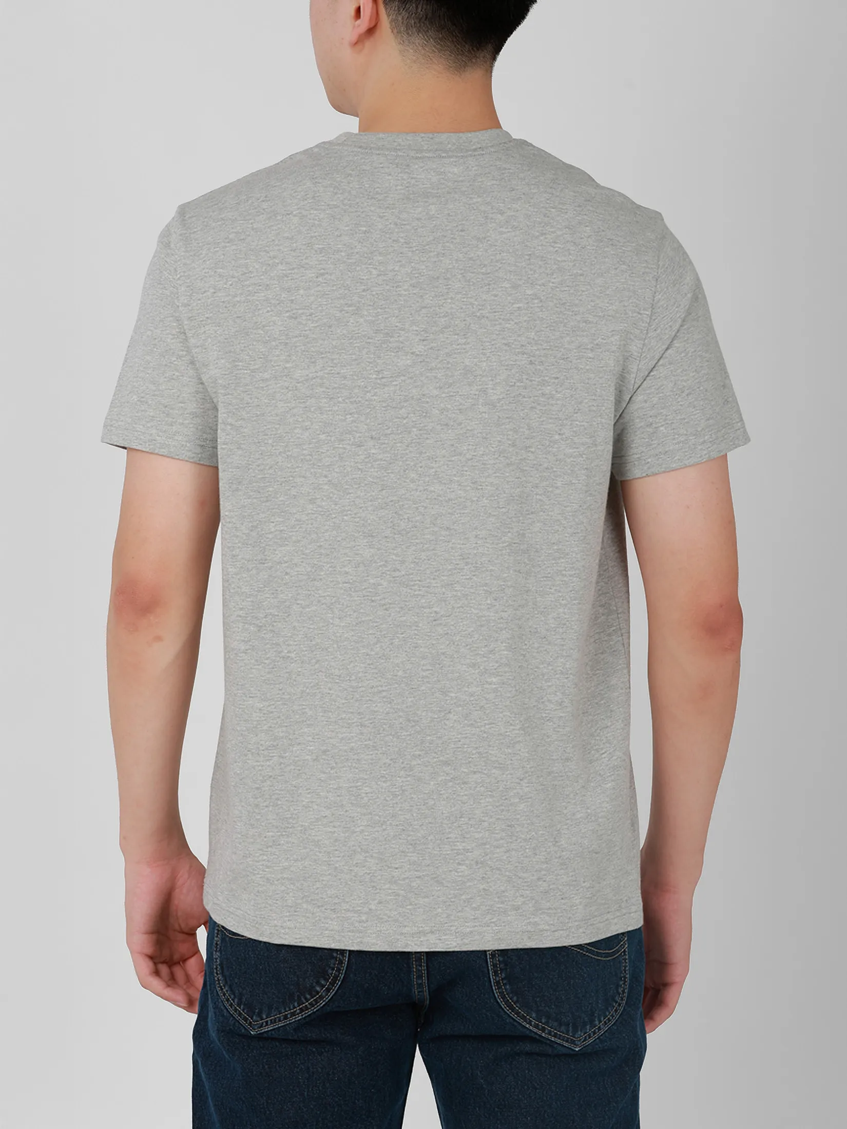 LEE Men s Tee Short Sleeve Regular Fit Grey