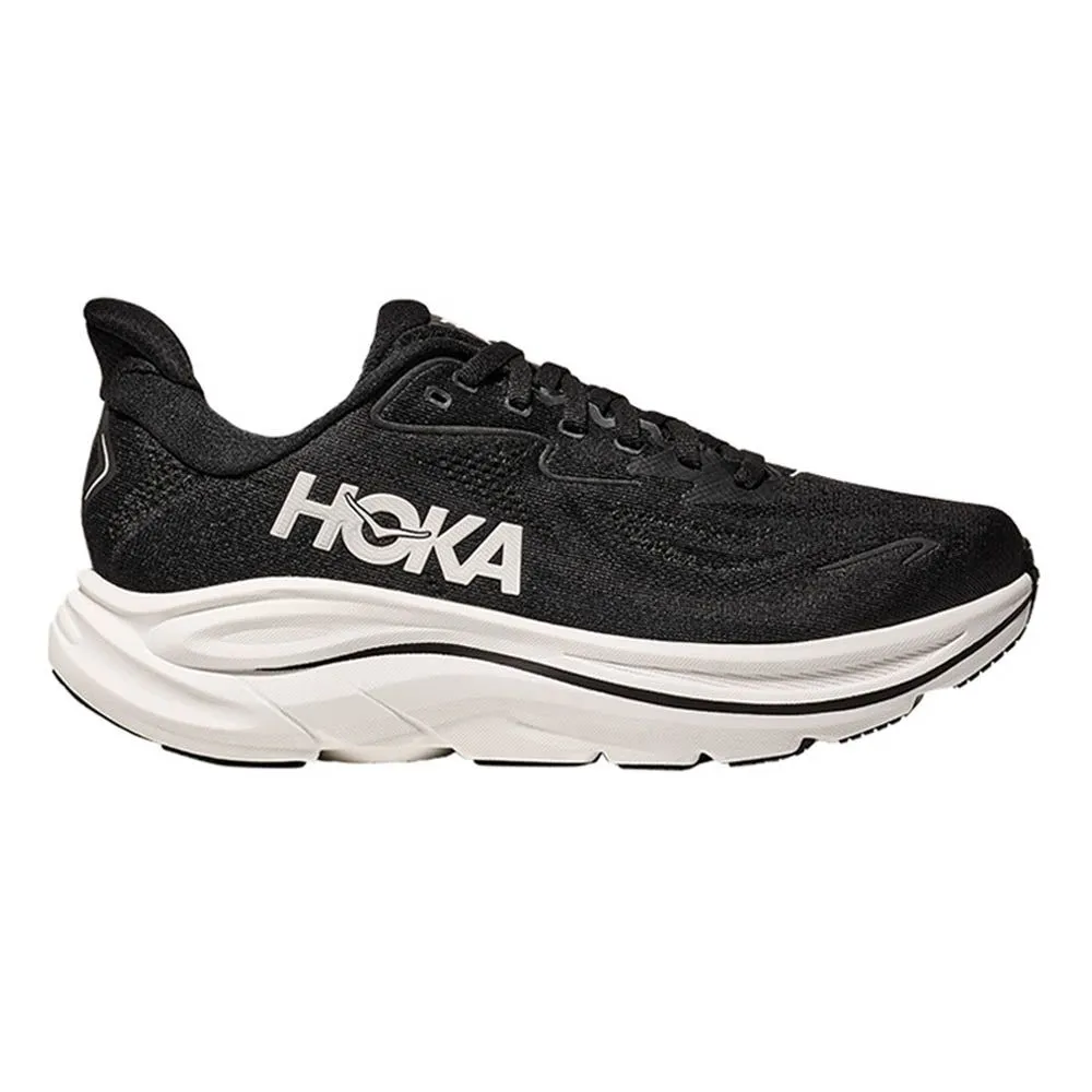 HOKA Men Running Shoes Clifton 10 Wide Black - HO229SH379EETH