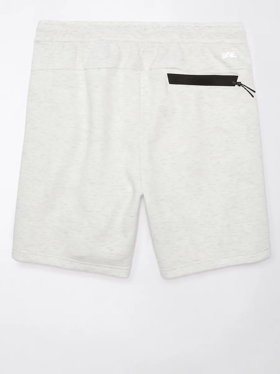 AMERICAN EAGLE MEN 7626 MANCHEGO HEATHER SHORT 062 HEATHER FROST
