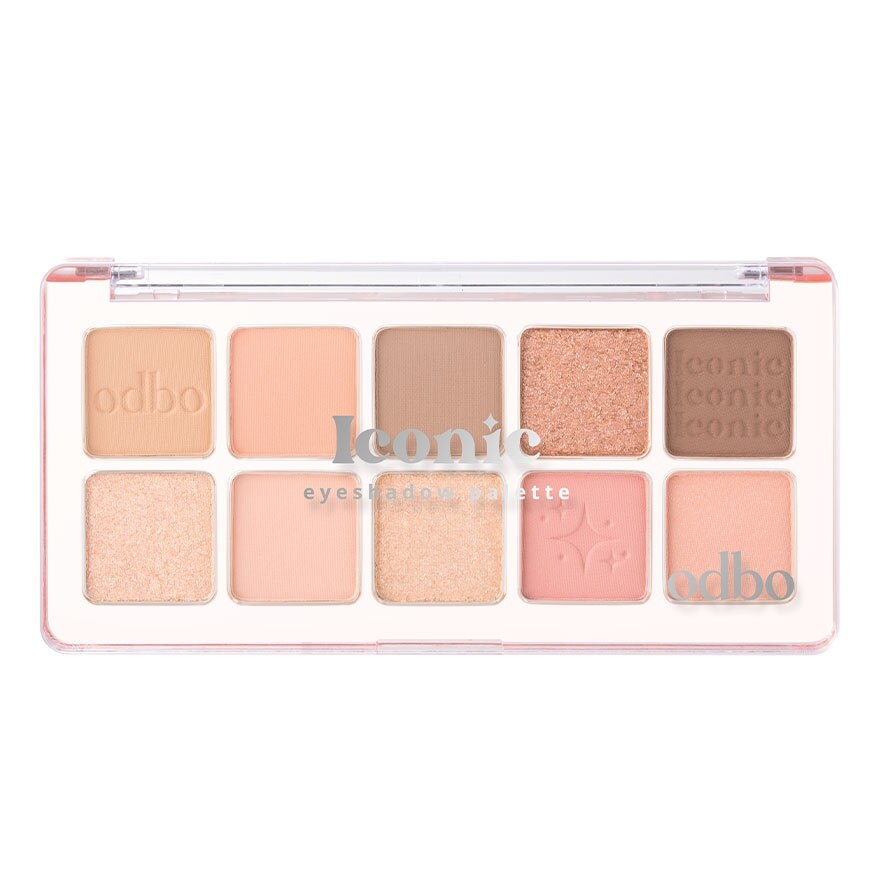 H_#Odbo Iconic Eyeshadow Palette 7g 02 - 01 Summer Pink