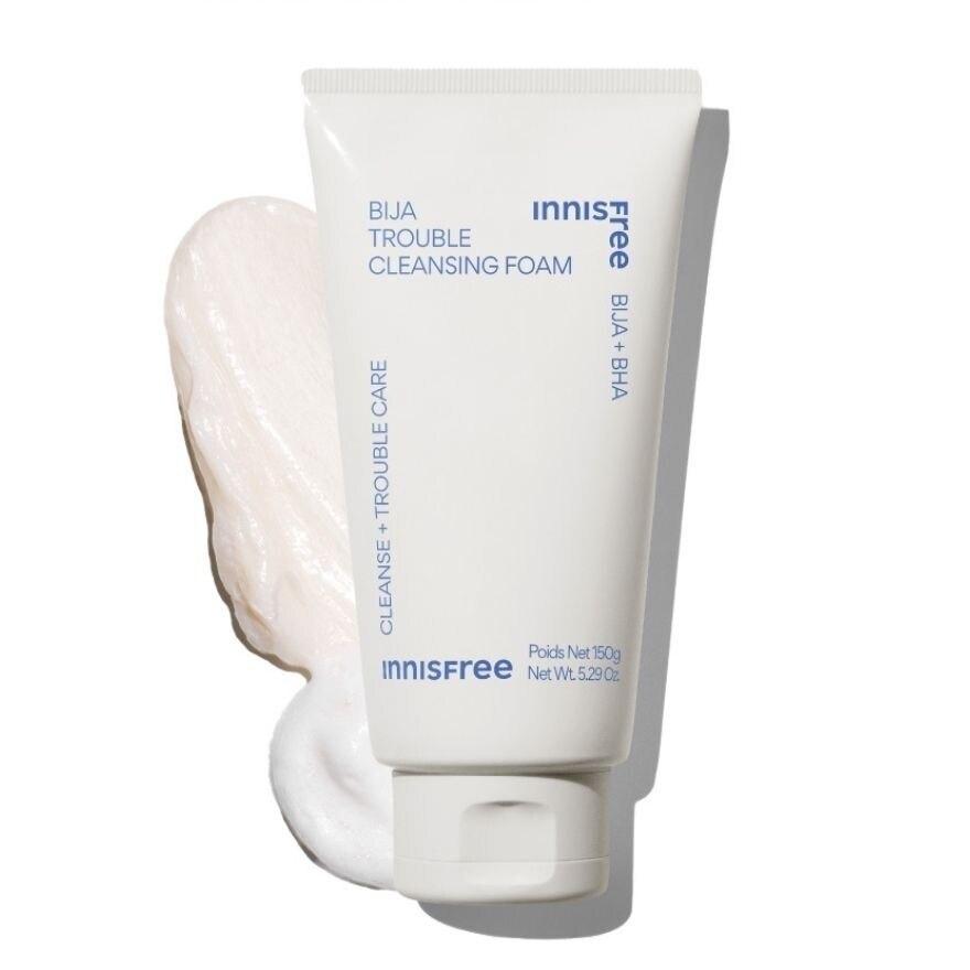Innisfree Cleansing Foam Bija Trouble 150 G. โฟมล้างหน้า