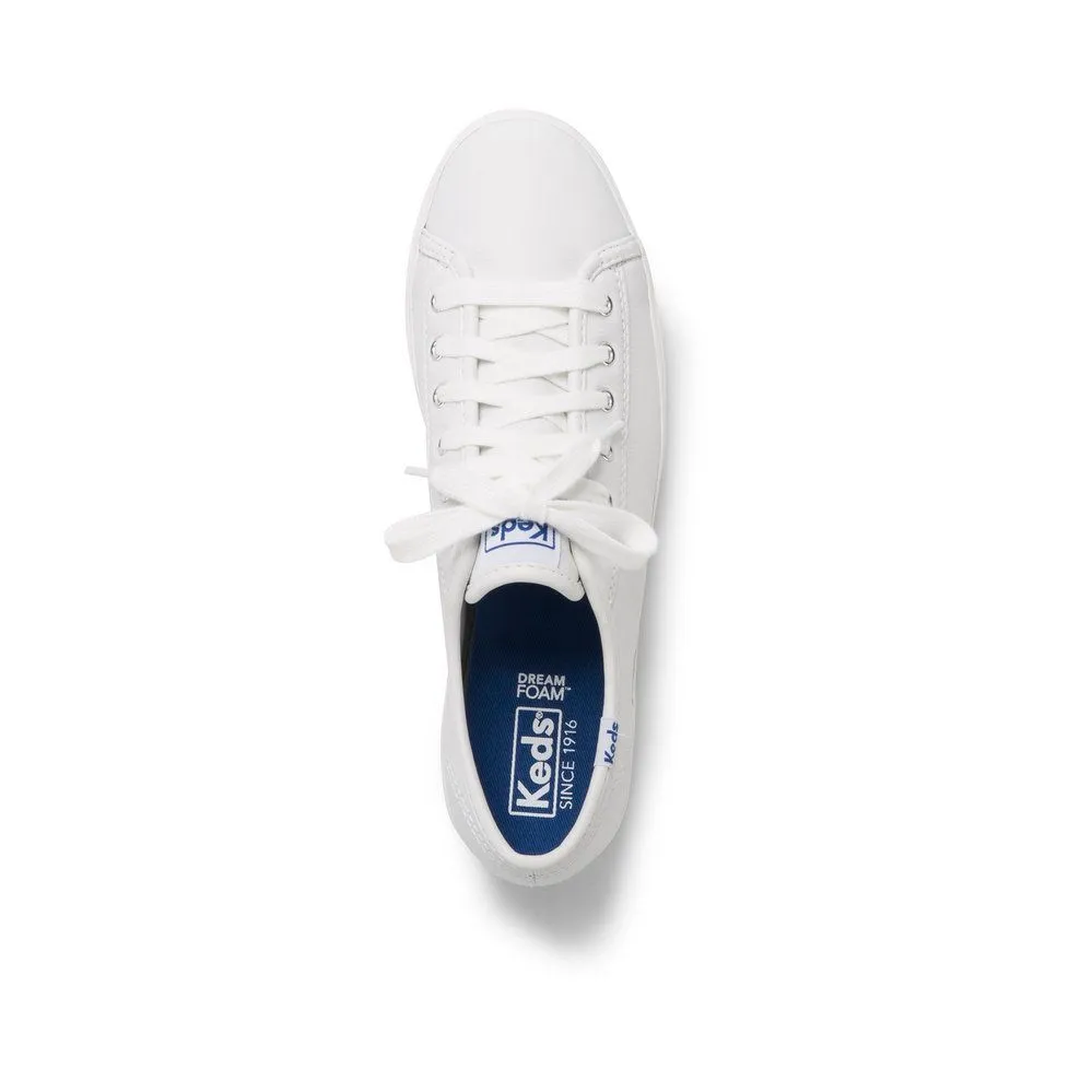 KEDS WHITE Keds TRIPLE KICK LEATHER