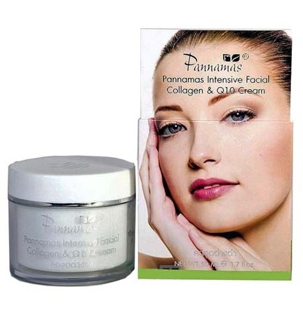 Интенсивный крем с коллагеном и Q10 Pannamas 50 мл